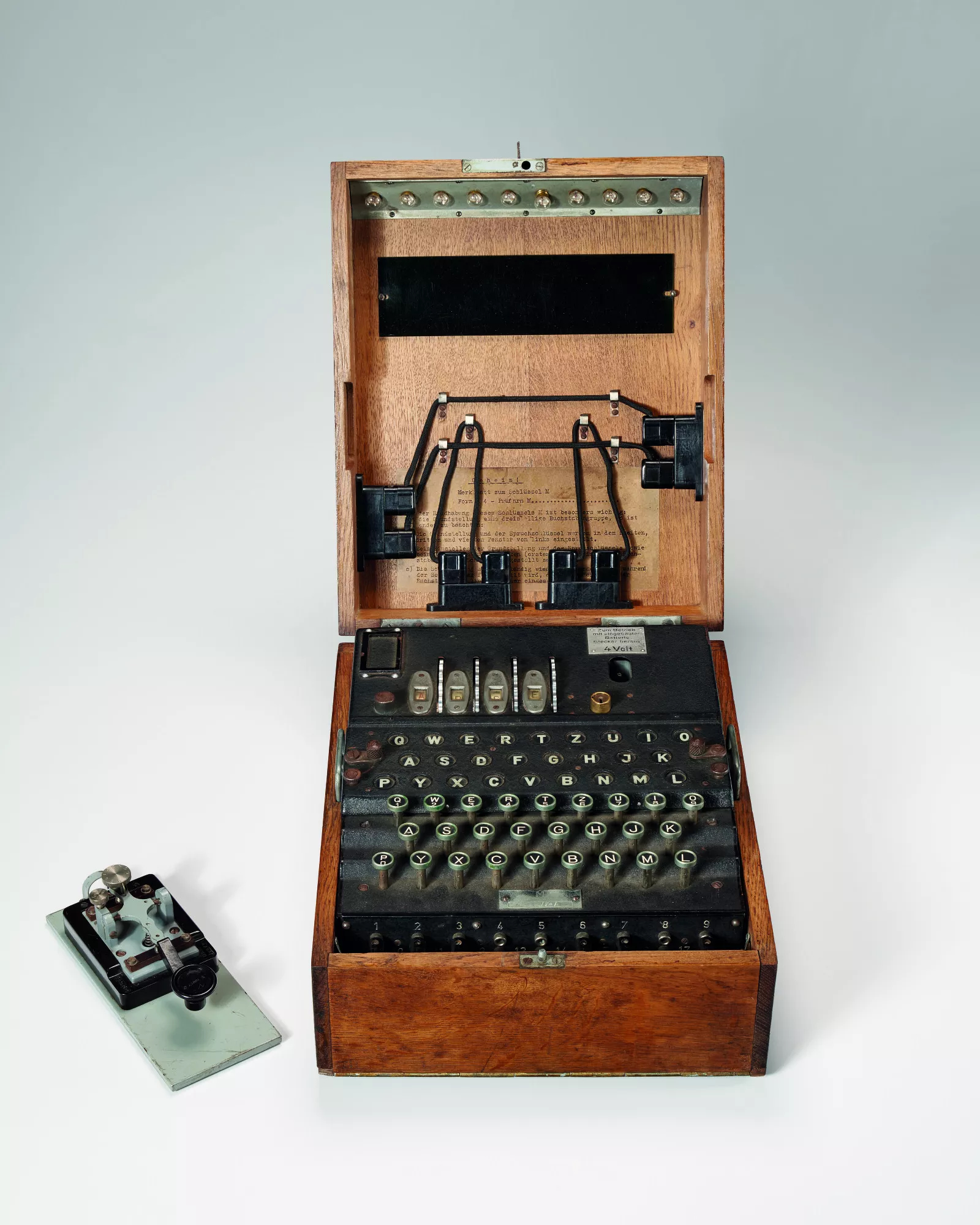 Enigma-codeermachine uit de Tweede Wereldoorlog