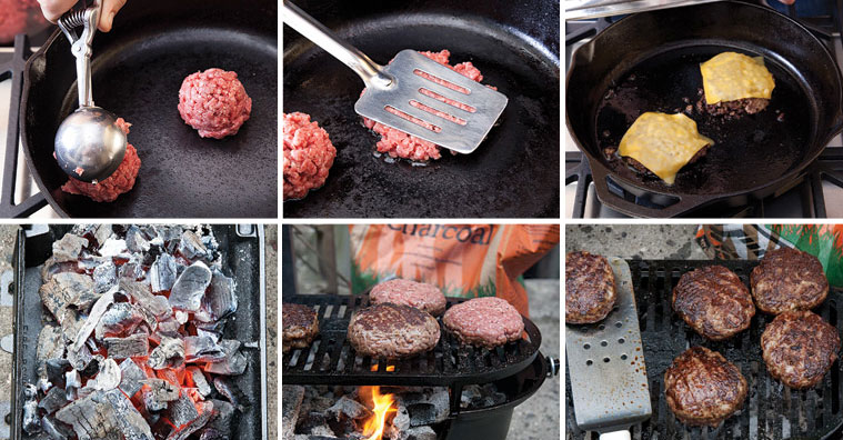 The four best ways to cook a burger