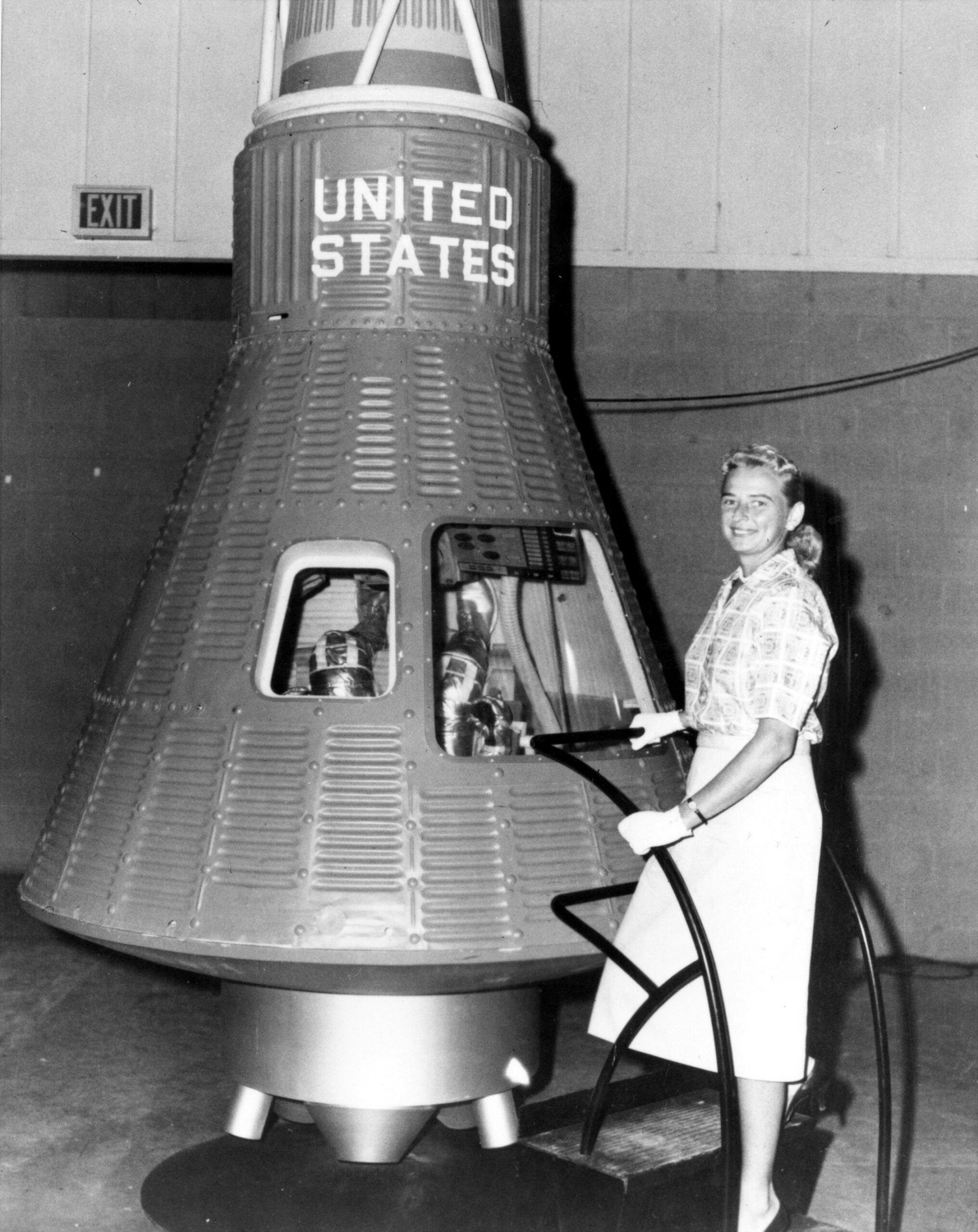 white first female astronaut