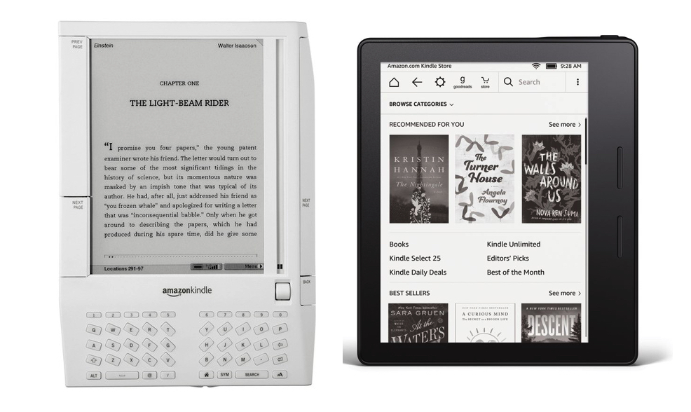 How the Kindle was designed through 10 years and 16 generations