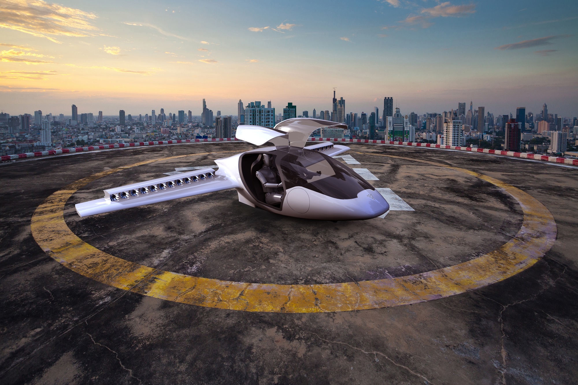 futuristic vtol aircraft