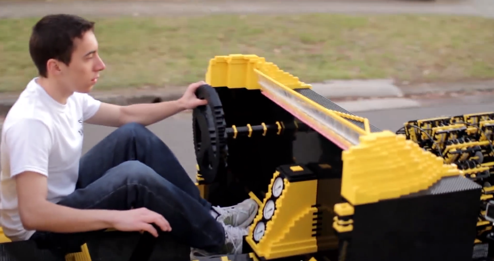 A Life-Size LEGO Car Can Actually Drive | Popular Science
