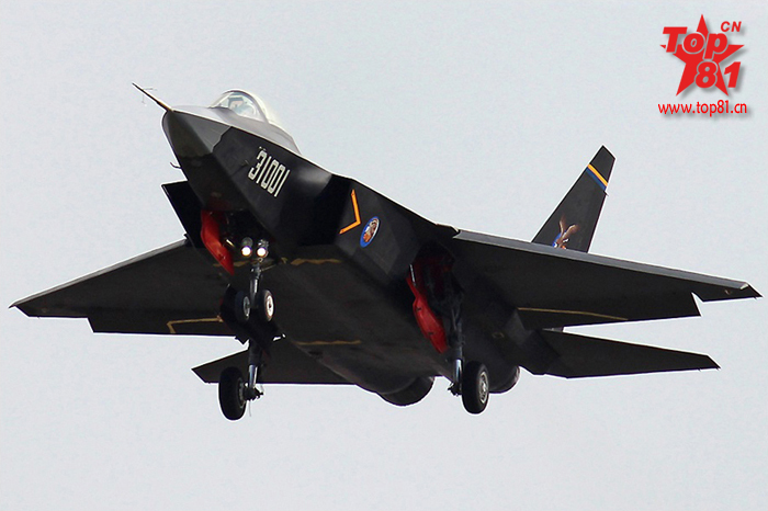 New Chinese 5th Generation Fighter Jet--J31 Performs More Flight Tests