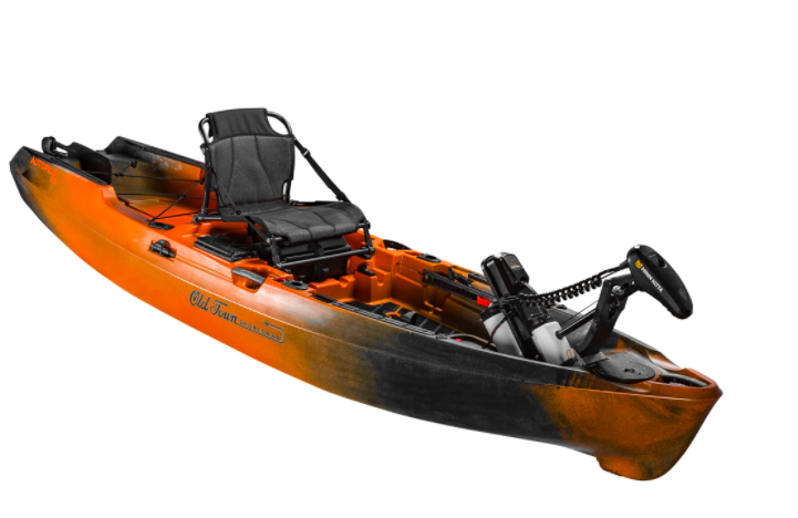 This motorized kayak can drive itself