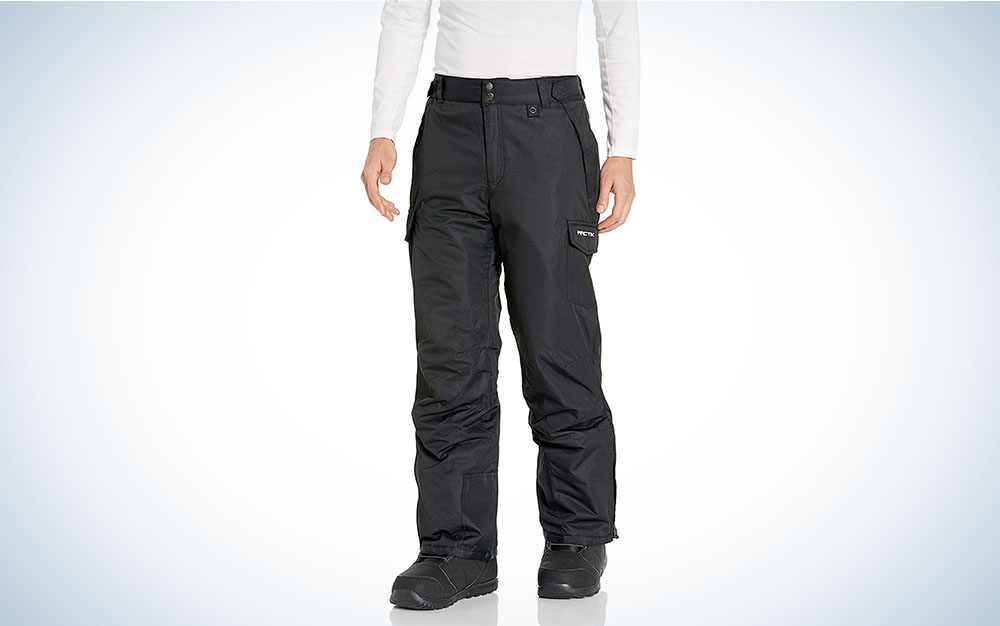 Arctix brand ski pants or snowboarding pants.