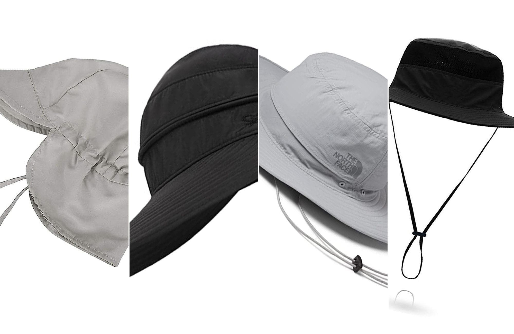 Baby UPF 50+ Adjustable Drawstring Wide Brim Bucket Sun Hat – Simplicity