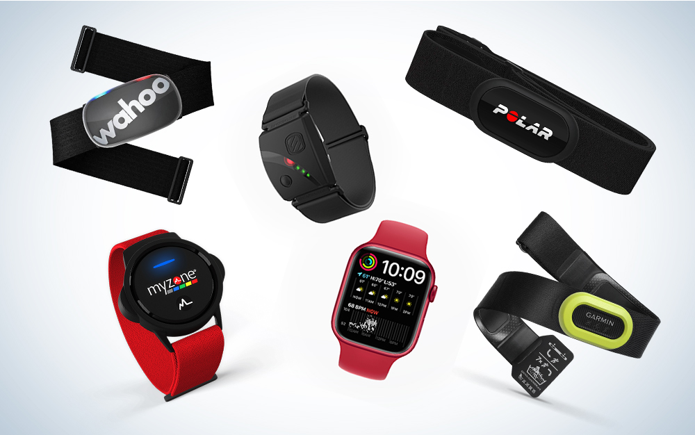 Heart Rate Monitors: Armband + Chest Strap