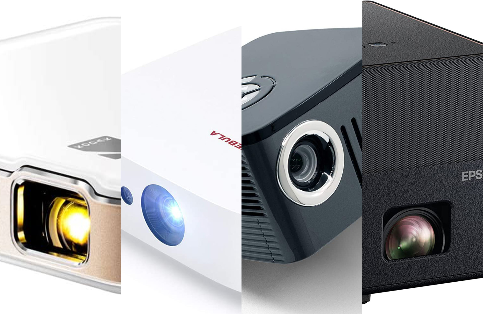 Mini Projector, Portable Projector for iPhone, Video Smart Led