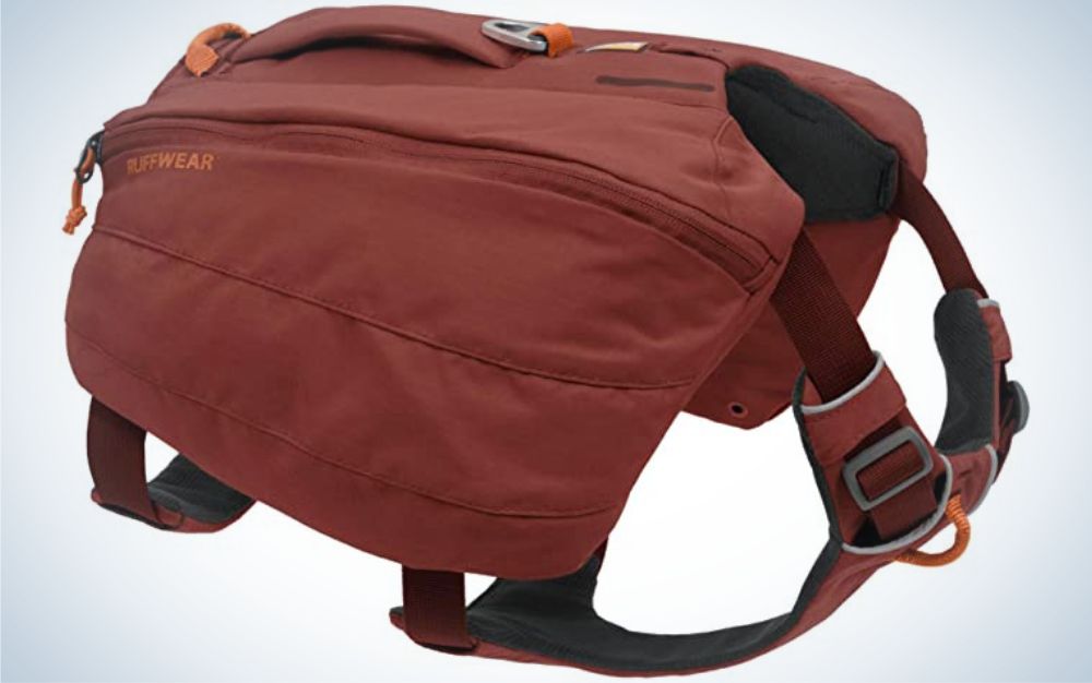  Kurgo Dog Saddlebag Backpack, Back Pack Dog Harness, Hiking  Pack for Dogs, Packs for Pets to Wear, Camping & Travel Vest Harness,  Reflective, Lightweight, Baxter Pack for Medium & Large Pets 