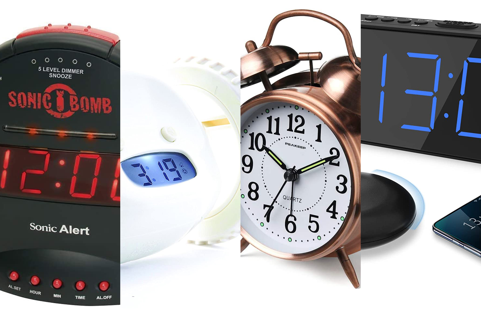 Remember - Table clock with alarm clock