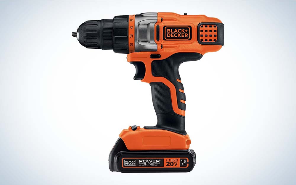 BLACK+DECKER 20-volt Max 3/8-in Cordless Drill (1-Battery Included, Charger  Included)