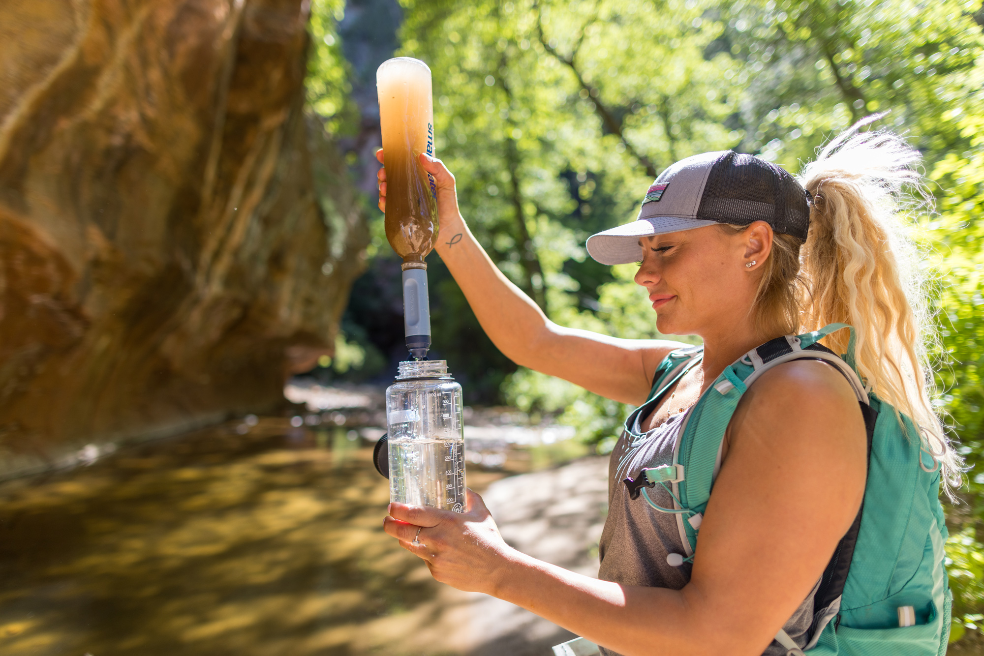 LifeStraw Go water filter bottle REVIEW  How to get clean water while  hiking and camping 
