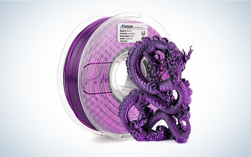 World Top Level 3D Printers Silk PLA Filament 3D Printing
