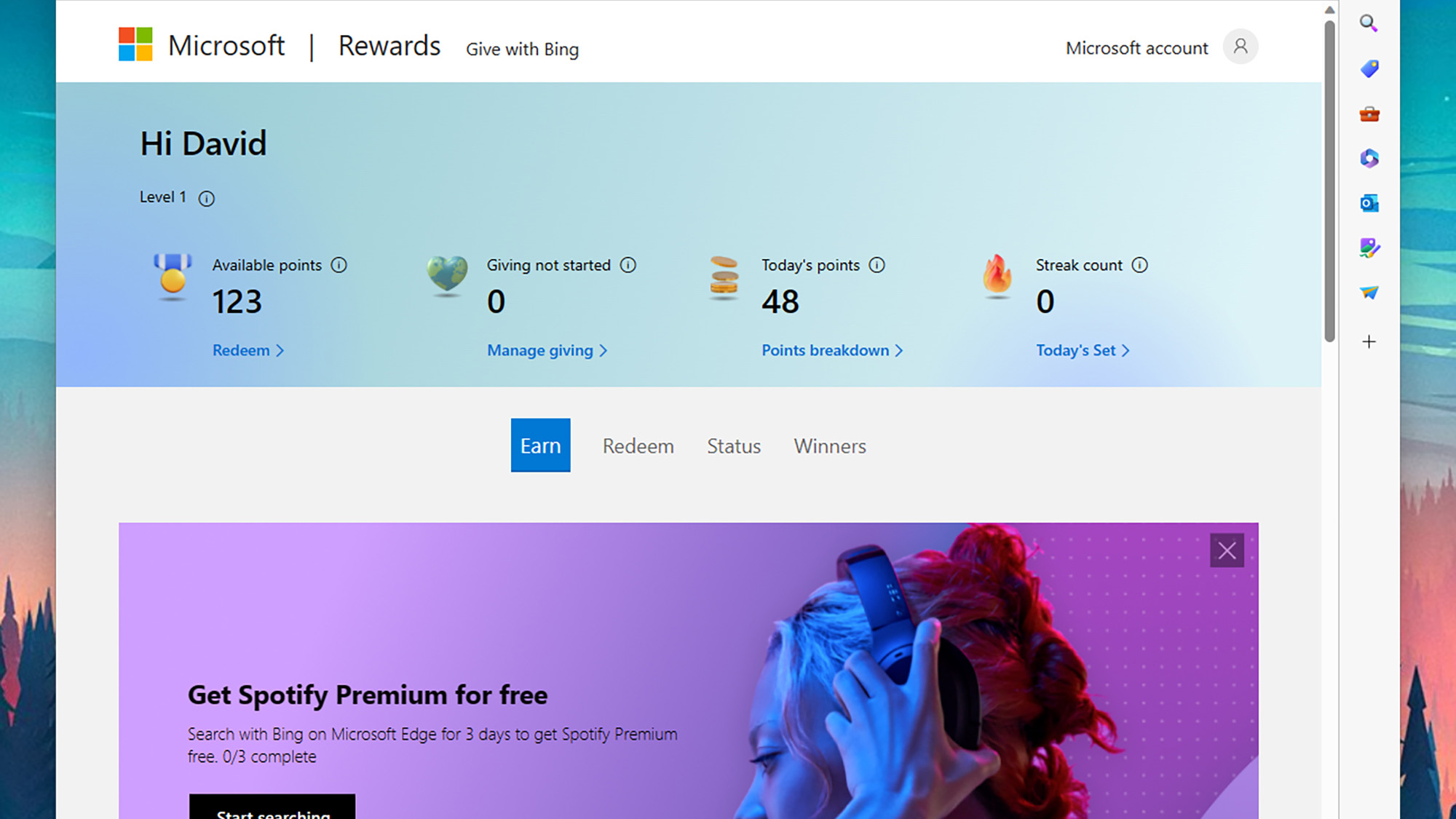 How to get the maximum points per day on Microsoft Rewards