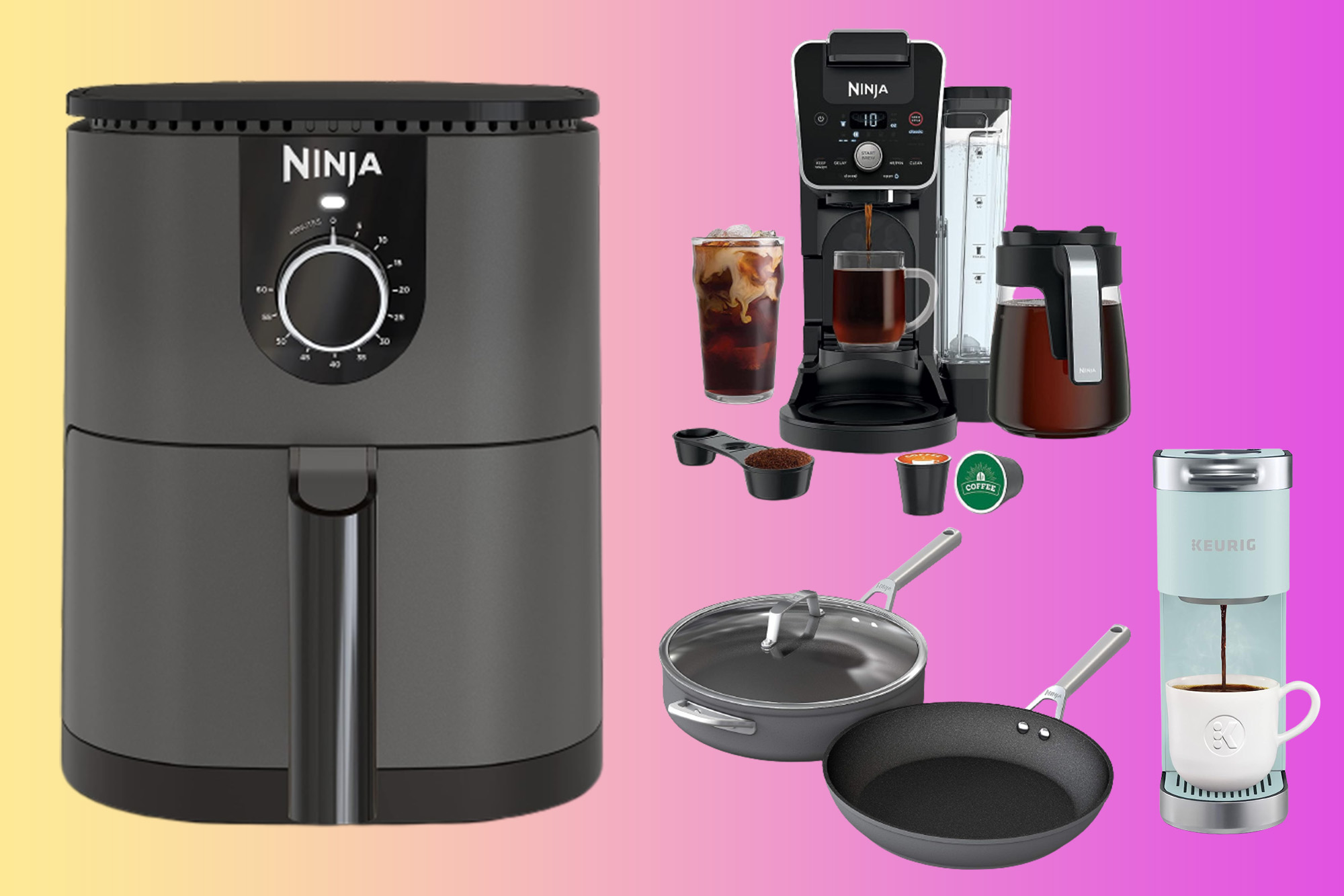 slashed the price of this Ninja Mini Air Fryer by 50%