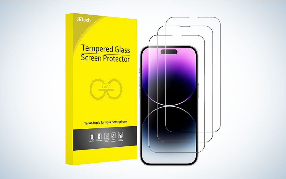 onn. iPhone 14 Pro Max Corning Glass Screen Protector 