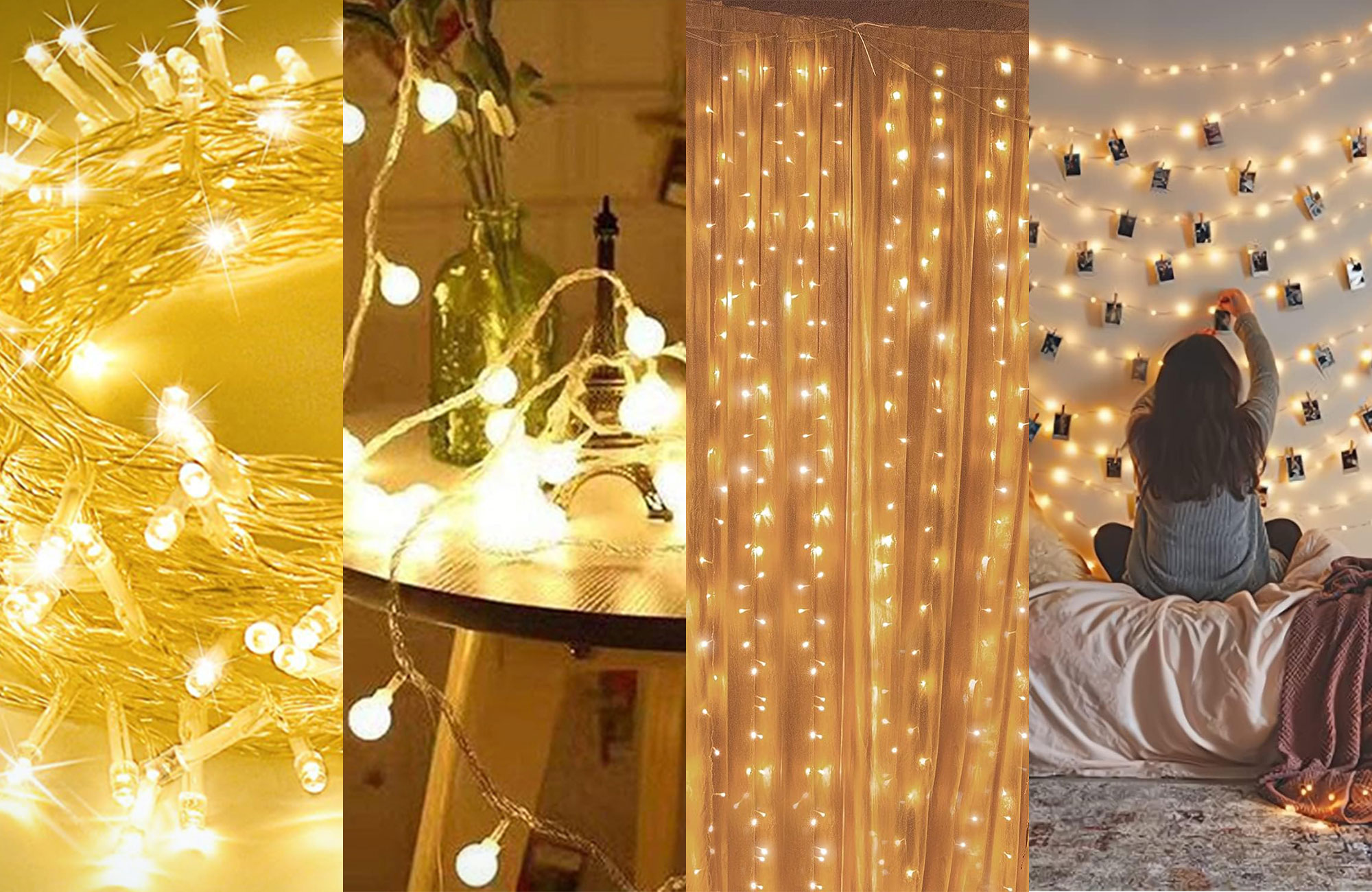 Curtain Lights - Add A Warm Glow To Your Decor - Perfect Holiday - Perfect  Holiday