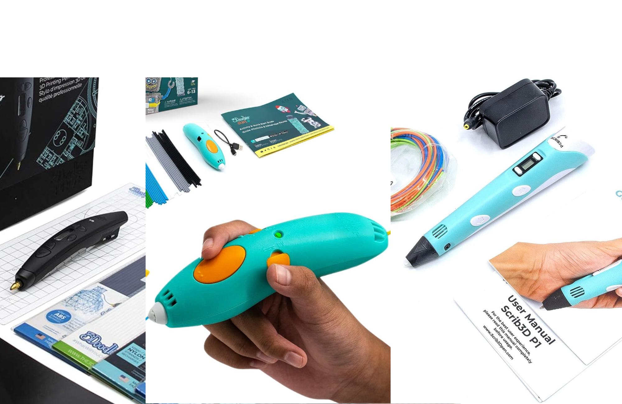 3Doodler Start Essential Pen Set 3D printer pen filament