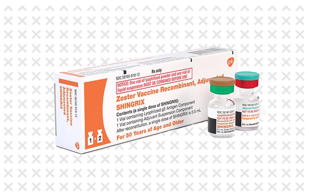 Surefire shingles vaccine Shingrix by GlaxoSmithKline Biologicals