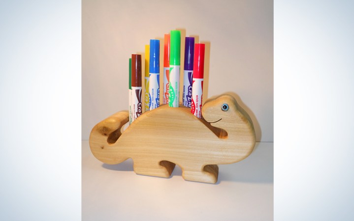  Dinosaur Shaped Marker Holder