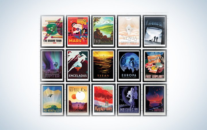  NASA vintage travel posters