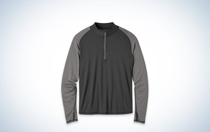  Stio Basis Power Wool Zip Neck