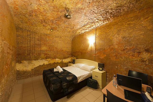 Coober Pedy Australia underground dugout living