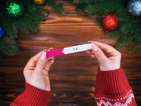 holiday pregnancy test