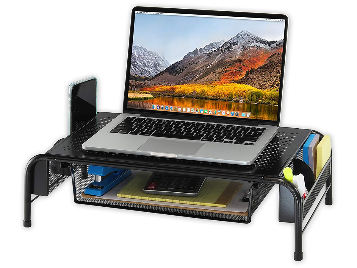 SimpleHouseware Metal Desk Monitor Stand