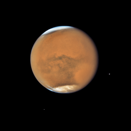 mars opposition hubble