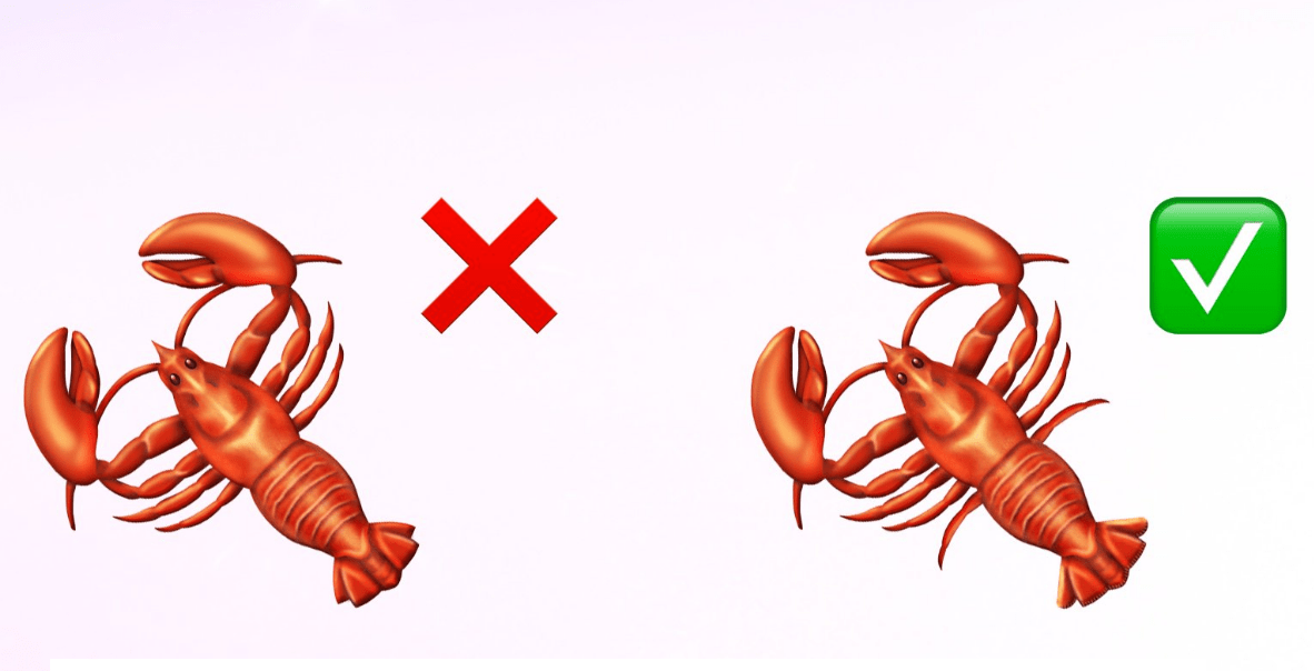 lobster emoji