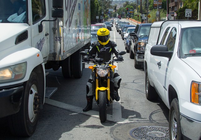 California lane-splitting is now legal