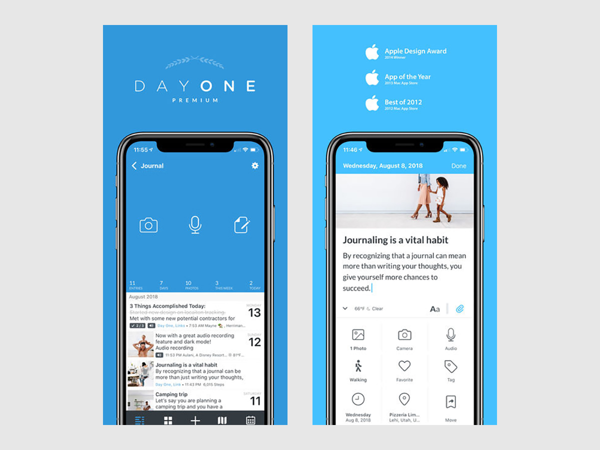 Day One iPhone app