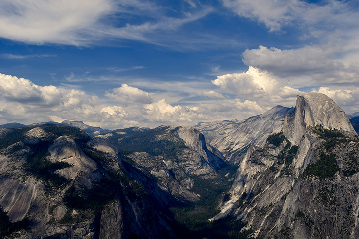 Yosemite mountains