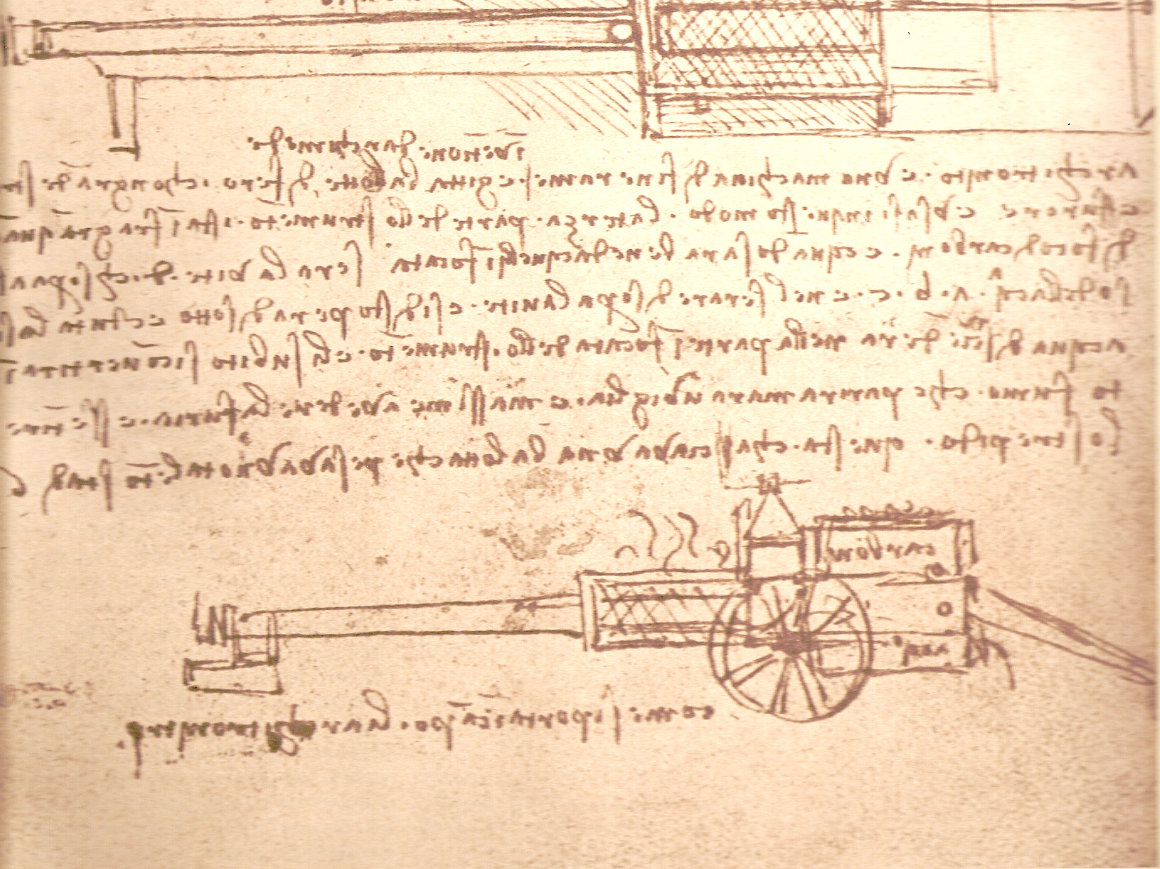 Da Vinci’s Architronito