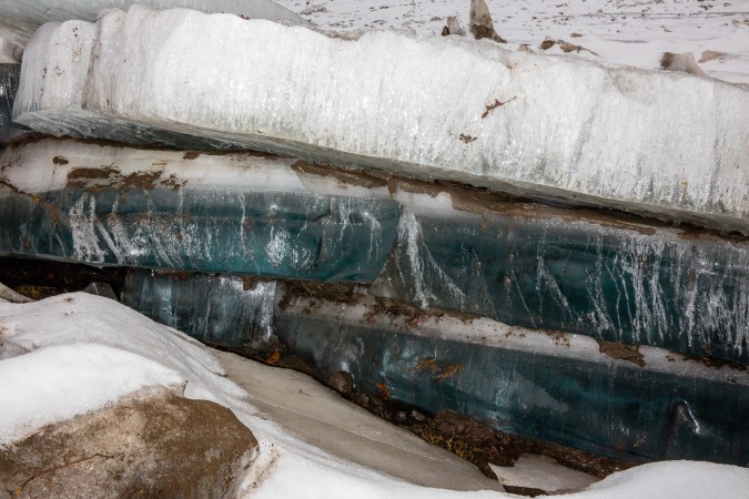 Mohawk River Ice Jam