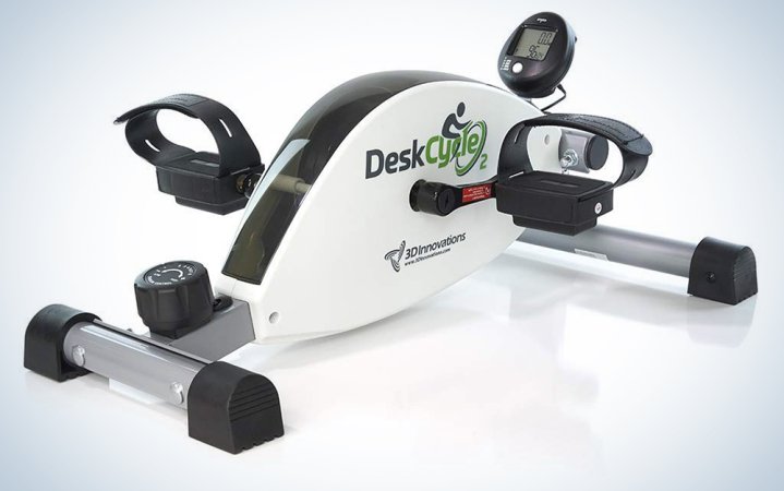  DeskCycle under the desk elliptical