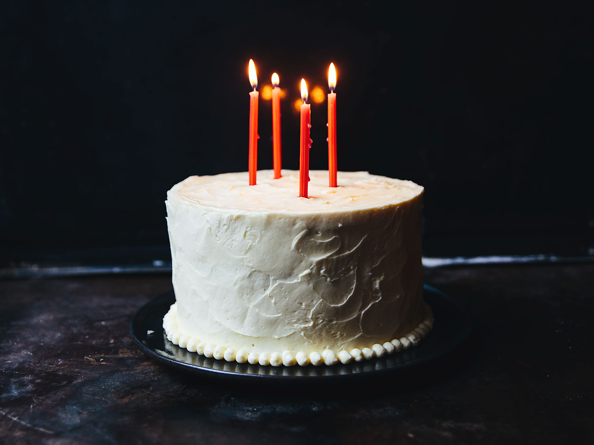 White Mountain Layer Cake with Marshmallow Buttercream