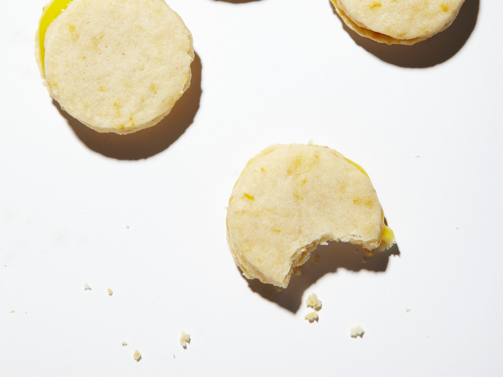 Meyer Lemon Sandwich Cookies