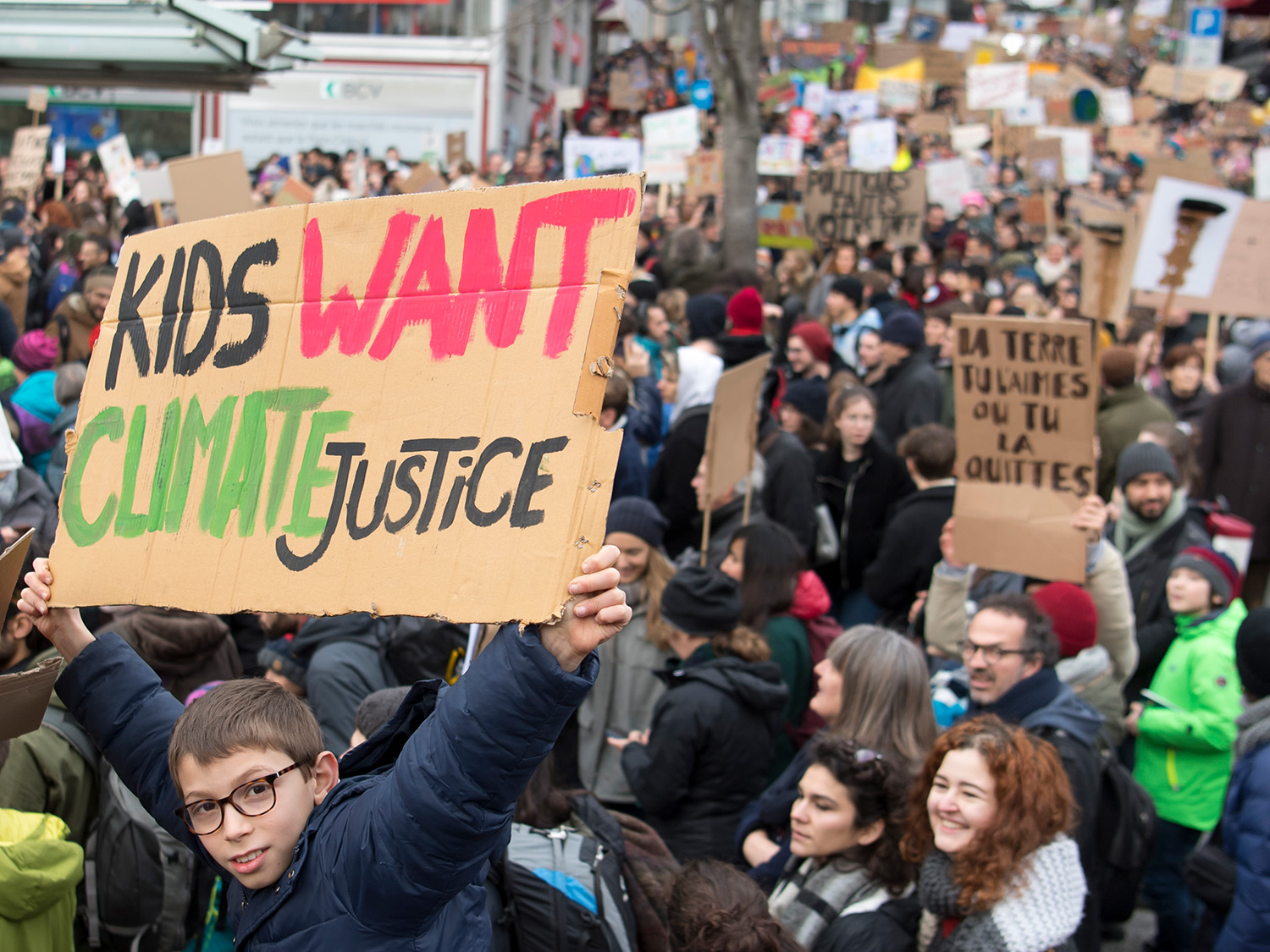 climate strike in switzerland