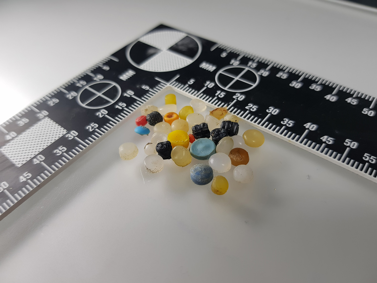 plastic nurdles