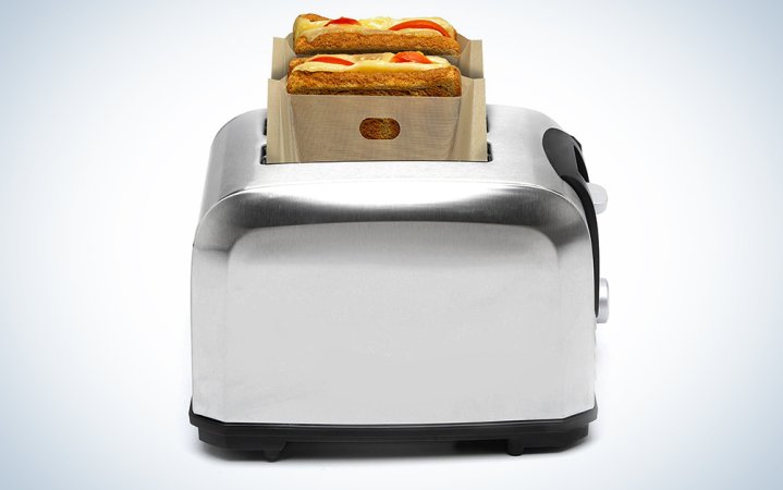  YOOCOOL Non Stick Reusable Toaster Bags