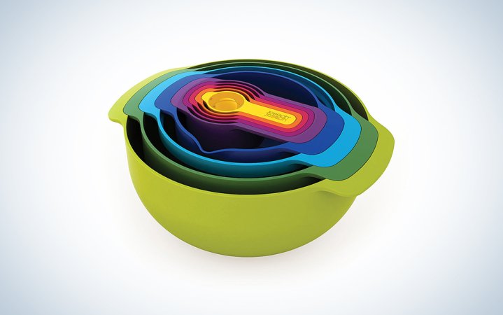  Joseph Joseph Compact Nesting Food Prep Set Mixing Bowls