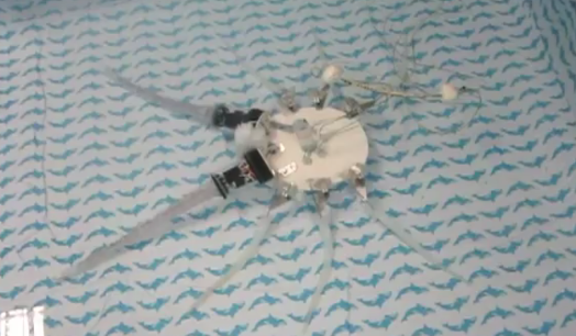 This magnetic robot arm was inspired by octopus tentacles