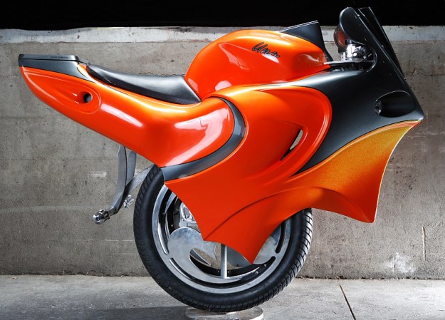 The Zero-Emissions One-Wheeled Motorcycle