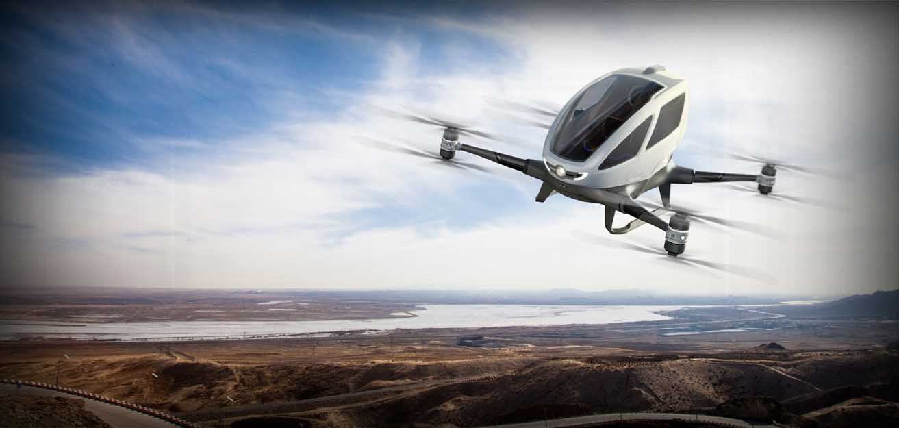 The Ehang 184 passenger drone