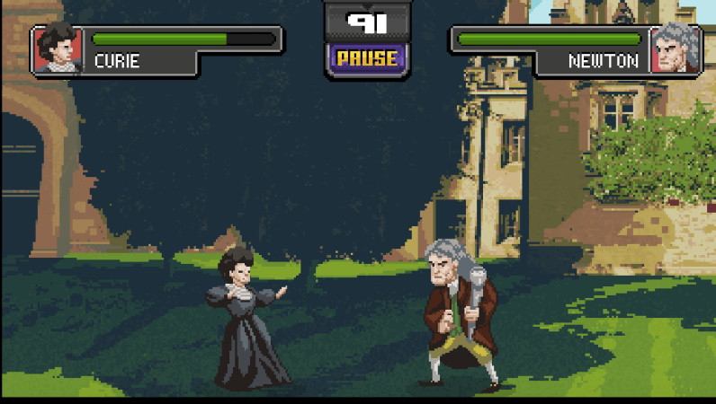 Historical Science Celebs Battle It Out In Science Kombat Game