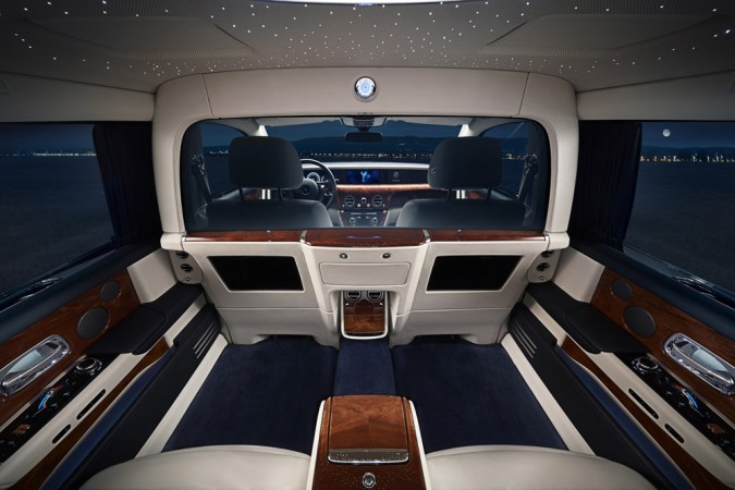 Rolls Royce built a silent isolation chamber in its Phantom luxury car