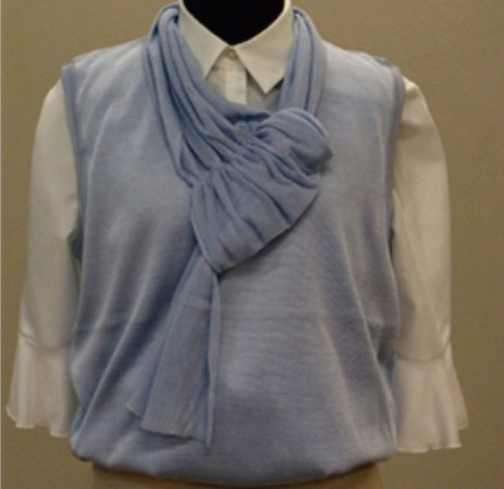 Vest And Scarf Made From Spider Silk