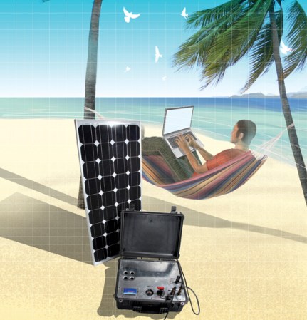 Take Your Office Anywhere With This Weatherproof, Solar-Powered Rig